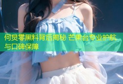 何炅零黑料背后揭秘 芒果台专业护航与口碑保障