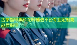 古筝指甲黑料花料精选平台专业定制高品质指甲