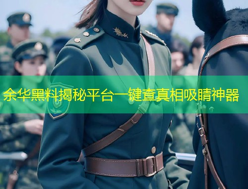 余华黑料揭秘平台一键查真相吸睛神器