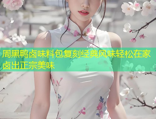 周黑鸭卤味料包复刻经典风味轻松在家卤出正宗美味