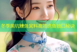 冬季黑坑鲤鱼窝料高效诱鱼锁口秘诀