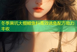冬季黑坑大棚鲤鱼料高效诱鱼配方助力丰收