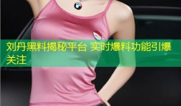 刘丹黑料揭秘平台 实时爆料功能引爆关注