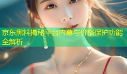 京东黑料揭秘平台内幕与价格保护功能全解析