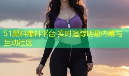 51黑料爆料平台 实时追踪明星内幕与互动社区