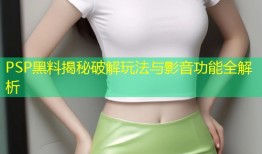 PSP黑料揭秘破解玩法与影音功能全解析