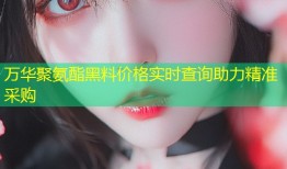 万华聚氨酯黑料价格实时查询助力精准采购