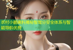 农村小鹏黑料揭秘智驾分安全体系与智能导航优势
