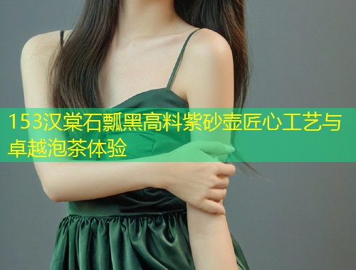 153汉棠石瓢黑高料紫砂壶匠心工艺与卓越泡茶体验