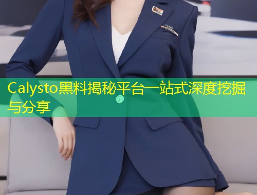 Calysto黑料揭秘平台一站式深度挖掘与分享
