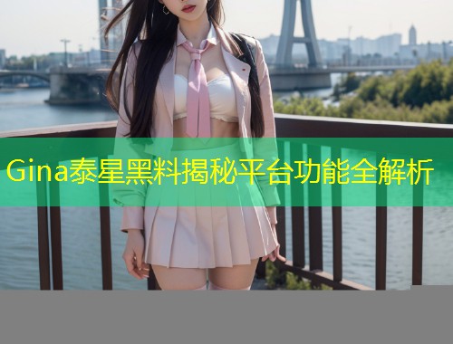 Gina泰星黑料揭秘平台功能全解析