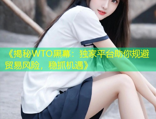 《揭秘WTO黑幕：独家平台助你规避贸易风险，稳抓机遇》