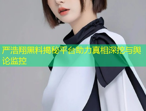 严浩翔黑料揭秘平台助力真相深挖与舆论监控