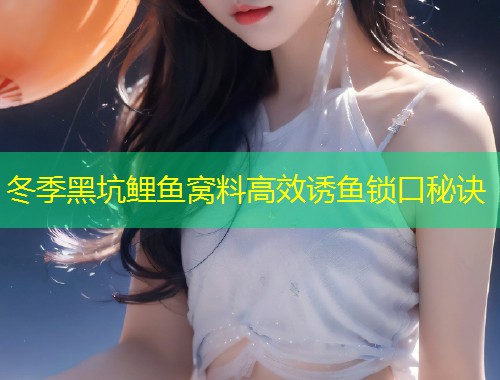 冬季黑坑鲤鱼窝料高效诱鱼锁口秘诀