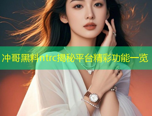 冲哥黑料ntrc揭秘平台精彩功能一览