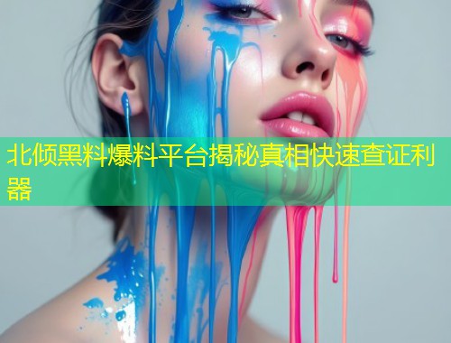 北倾黑料爆料平台揭秘真相快速查证利器